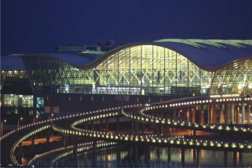 浦東國際機場北通道灌注樁成孔質量檢測